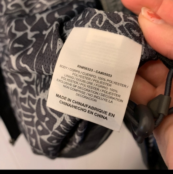 Jordan Jacket Grey Lined Death Defying Flying 360 Slam Dunk Basketball - Picture 9 of 15